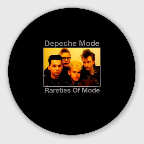 Круглый коврик для мышки Rareties of Mode - Depeche Mode