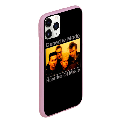 Чехол для iPhone 11 Pro Max матовый Rareties of Mode - Depeche Mode, цвет розовый - фото 3