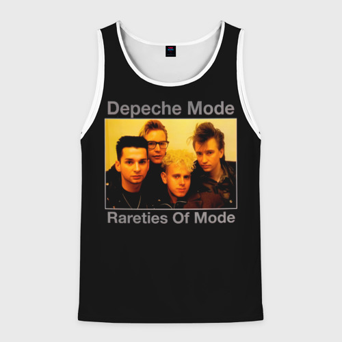 Мужская майка 3D Rareties of Mode - Depeche Mode, цвет 3D печать