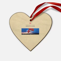 Деревянная игрушка Сердце Music for the Masses -