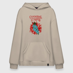 Худи SuperOversize хлопок Cannibal Corpse dung fly