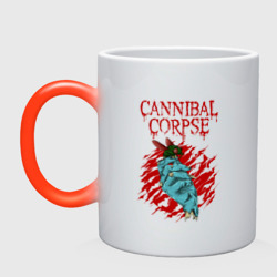 Кружка хамелеон Cannibal Corpse dung fly