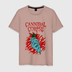 Мужская футболка хлопок Cannibal Corpse dung fly