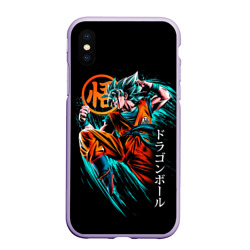 Чехол для iPhone XS Max матовый Сон Гоку, Dragon Ball