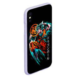 Чехол для iPhone XS Max матовый Сон Гоку, Dragon Ball - фото 2