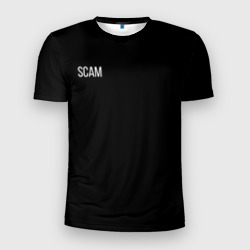 Мужская футболка 3D Slim Scam