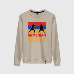 Женский свитшот хлопок Армянский стиль