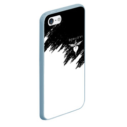 Чехол для iPhone 5/5S матовый Bon Jovi paints Бон Джови КР - фото 2