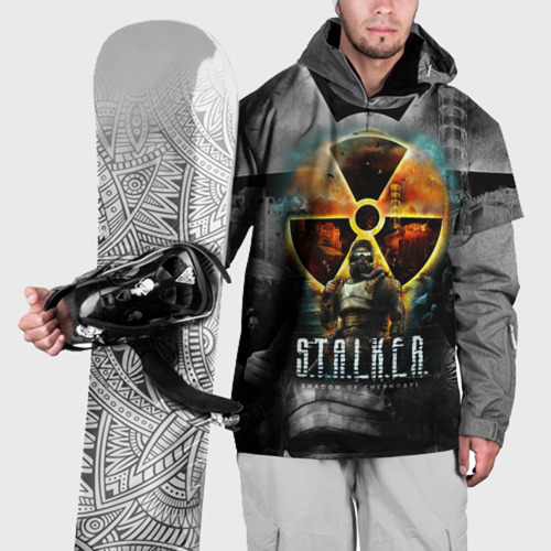 Накидка на куртку 3D Stalker Shadow of Chernobyl Сталкер Тени Чернобыля, цвет 3D печать