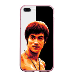 Чехол для iPhone 7Plus/8 Plus матовый Bruce Jeet Kune Do