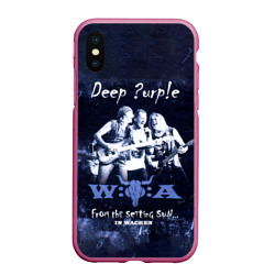 Чехол для iPhone XS Max матовый From The Setting Sun... In Wacken - Deep Purple