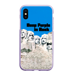 Чехол для iPhone XS Max матовый Deep Purple in Rock