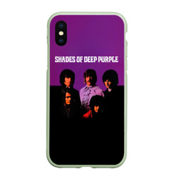 Чехол для iPhone XS Max матовый Shades of Deep Purple