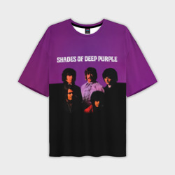 Мужская футболка oversize 3D Shades of Deep Purple