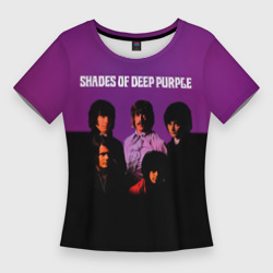 Женская футболка 3D Slim Shades of Deep Purple