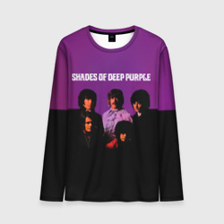 Мужской лонгслив 3D Shades of Deep Purple