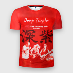 Мужская футболка 3D Slim Deep Purple To The Rising Sun