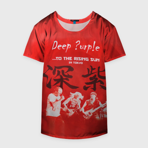 Накидка на куртку 3D Deep Purple To The Rising Sun, цвет 3D печать - фото 4