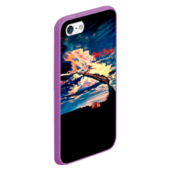 Чехол для iPhone 5/5S матовый Deep Purple - Stormbringer - фото 2