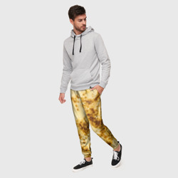Мужские брюки 3D Жареный блин текстура - фото 2