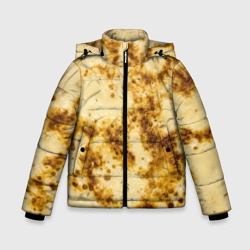 Жареный блин текстура – Зимняя куртка для мальчиков 3D с принтом купить