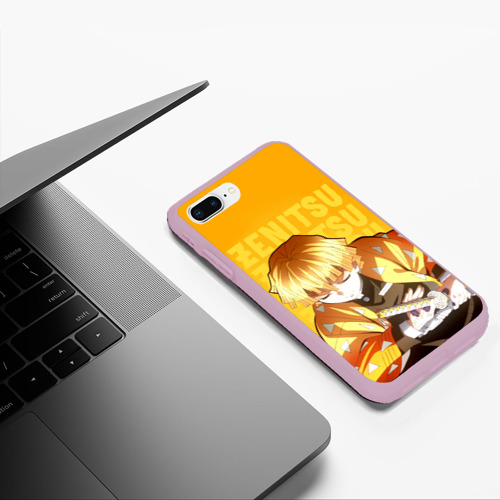Чехол для iPhone 7Plus/8 Plus матовый с принтом Зеницу Агацума, фото #5