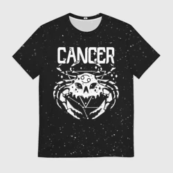 Мужская футболка 3D Dark Cancer