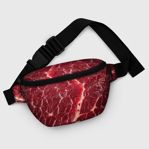 Поясная сумка 3D Мясо на Хэллоуин - текстура - фото 6
