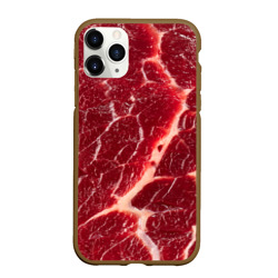 Чехол для iPhone 11 Pro матовый Мясо на Хэллоуин