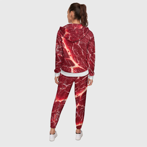 Женский костюм 3D Мясо на Хэллоуин, цвет белый - фото 4