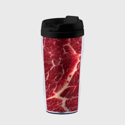 Термокружка-непроливайка Мясо на Хэллоуин - текстура