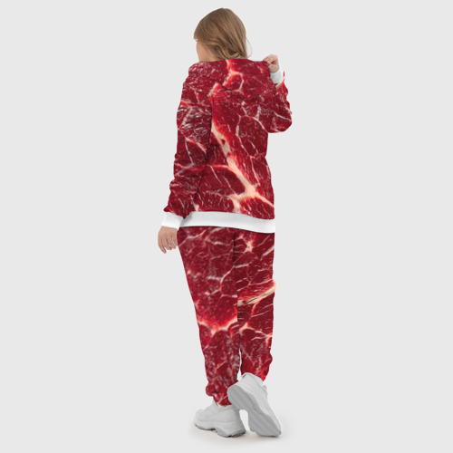 Женский костюм 3D Мясо на Хэллоуин, цвет белый - фото 6