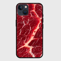 Чехол для iPhone 14 Мясо на Хэллоуин - текстура