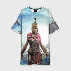 Детское платье 3D Воинственная Кассандра