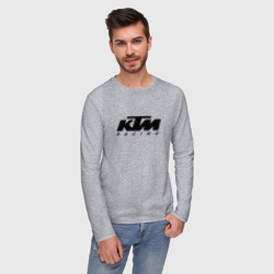 Мужской лонгслив хлопок КТМ мотокросс KTM racing - фото 2