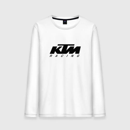 Мужской лонгслив хлопок КТМ мотокросс KTM racing
