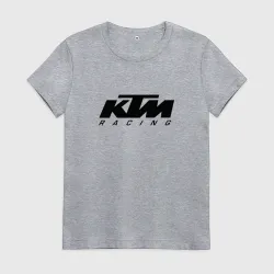 Женская футболка хлопок КТМ мотокросс KTM racing