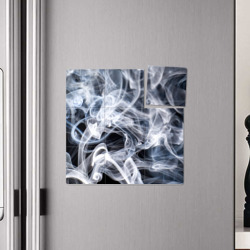Плакат с принтом Магия дыма для любого человека, вид спереди №4. Цвет основы: белый