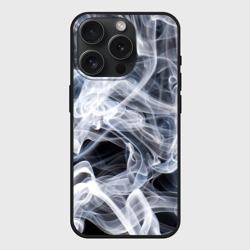 Чехол силиконовый для Apple iPhone 15 Pro матовый Магия дыма