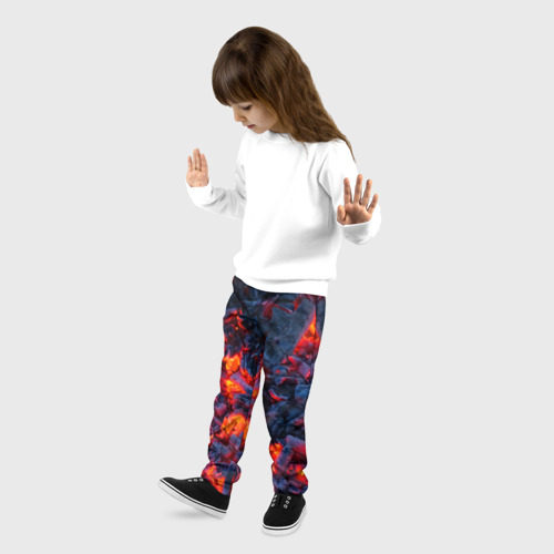 Детские брюки 3D Магия углей, цвет 3D печать - фото 3