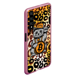 Чехол для Honor 20 BitCoin кот - фото 2