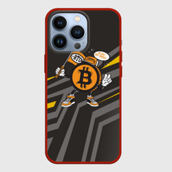 Чехол для iPhone 13 Pro BTC монета