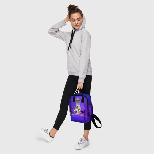 Женский рюкзак 3D Я хочу биткоин - фото 4