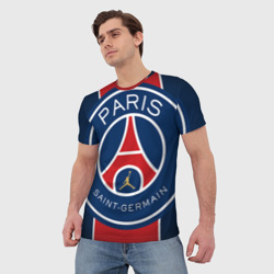 Мужская футболка 3D Paris Saint-Germain [PSG] - фото 2