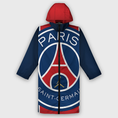 Мужской дождевик 3D Paris Saint-Germain [PSG], цвет белый