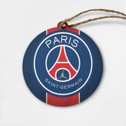 Деревянная игрушка круг Paris Saint-Germain [PSG]