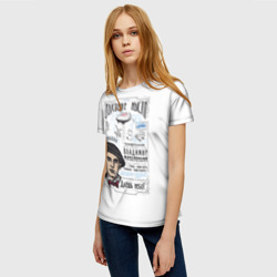 Женская футболка 3D Маяковский. Высокие мысли - фото 2
