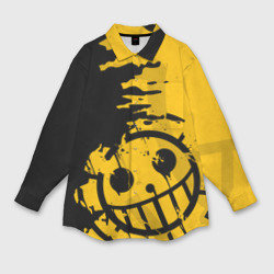 Женская рубашка oversize 3D One piece pirates пираты