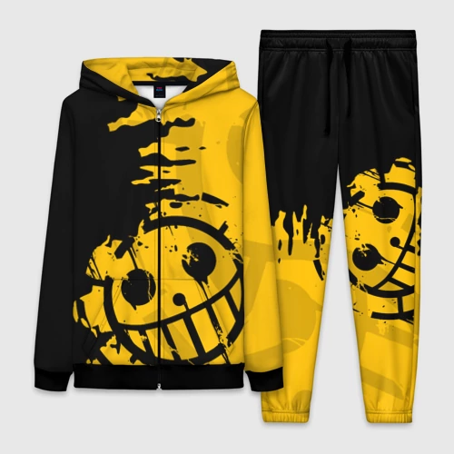 Женский костюм 3D One piece pirates пираты, цвет черный