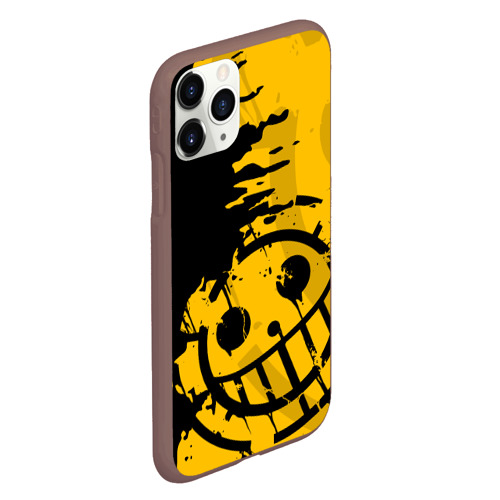 Чехол для iPhone 11 Pro матовый One piece pirates пираты, цвет коричневый - фото 3